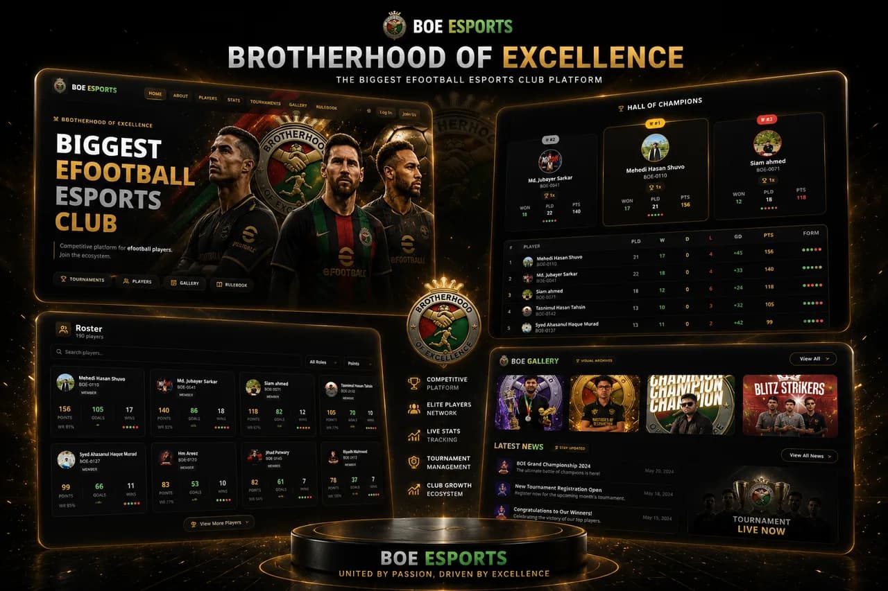 BOE Gaming Club interface